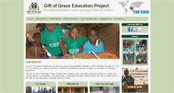 Desktop Screenshot of giftofgraceproject.org